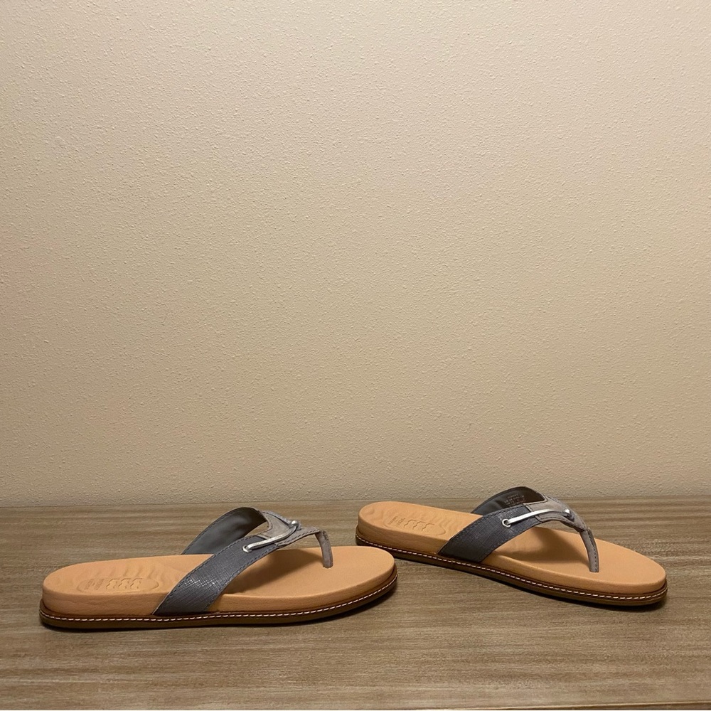 Sperry Waveside Plushwave Thong With Leather Uppe… - image 5